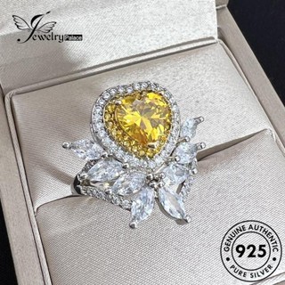 Jewelrypalace แหวนเงิน 925 รูปหัวใจ หรูหรา สําหรับผู้หญิง R823