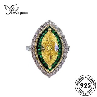 Jewelrypalace แหวนเงินแท้ 925 ลาย Marquise สําหรับผู้หญิง R2599