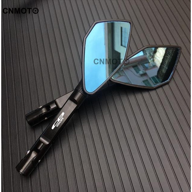 A- กระจกมองหลังอลูมิเนียมอัลลอยด์ CNC สองขนาด สําหรับ HONDA Streetfire CB150R Exmotion CB150R