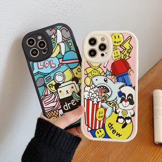 เคสโทรศัพท์มือถือ แบบนิ่ม พิมพ์ลาย Drew house สําหรับ iphone 14Pro 13pro 12promax 11 xr 7plus 8plus