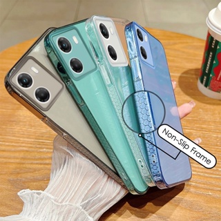 เคสโทรศัพท์มือถือแบบนิ่ม ใส กันกระแทก สําหรับ OPPO A17 A17K A57 A77 A57S A57E A77S 4G 2022