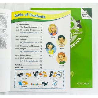 1-6 Level Set Oxford Let's Go Student Book The New Edition of The Bestselling Primary English Work Books Course ESL Book
