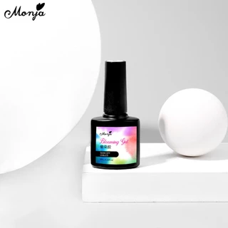 Monja ยาทาเล็บเจล UV LED ไล่โทนสีน้ํา 8 มล. สําหรับร้านเสริมสวย blooming gradient transparency gel