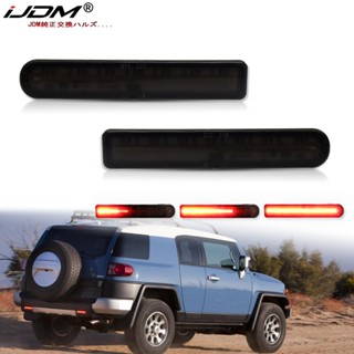 Ijdm ไฟท้าย ไฟตัดหมอก LED สะท้อนแสง สําหรับ 2007-2014 Toyota FJ Cruiser TSX