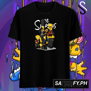 SIMPSONS 5 TSHIRT COTTON  ROUND NECK XS TO XXL UNISEX ASIA SIZE 7COLORS_02