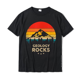 เสื้อยืด ผ้าฝ้าย พิมพ์ลาย Geology Rocks แนวตลก เหมาะกับของขวัญ สไตล์ยุโรป แฟชั่นสําหรับผู้ชาย