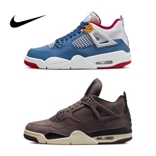 Nike Jordan Air Jordan 4 retro AJ4 รองเท้าบาสเก็ตบอล สไตล์เรโทร สําหรับผู้ชาย และผู้หญิง