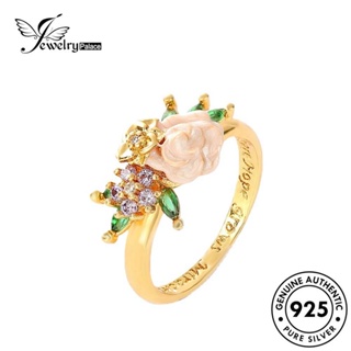 Jewelrypalace แหวนเงิน 925 รูปม้า สีทอง สร้างสรรค์ สําหรับผู้หญิง R665