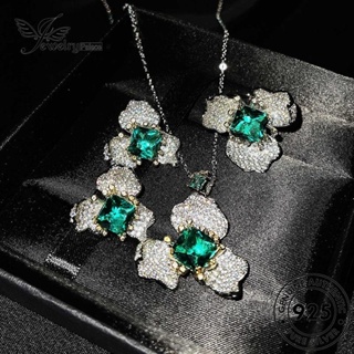 Jewelrypalace สร้อยคอเงิน 925 จี้รูปดอกไม้ เครื่องประดับแฟชั่นสตรี S106