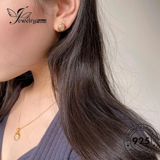 Jewelrypalace สร้อยคอเงิน 925 จี้หยก รูปเต่าทอง สําหรับผู้หญิง S590