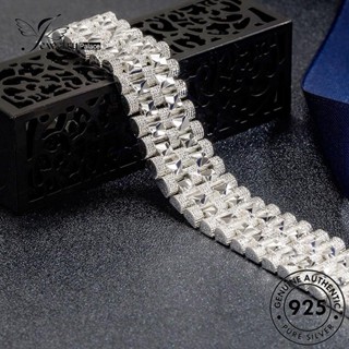 Jewelrypalace สร้อยข้อมือเงิน 925 กว้าง แฟชั่น สําหรับผู้หญิง B662