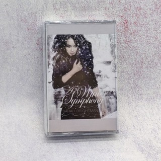 เทปคาสเซ็ต เพลงภาษาอังกฤษ Sarah Brightman A Winter Symphony เทปคาสเซ็ต แบรนด์ใหม่ยังไม่ได้รื้อ