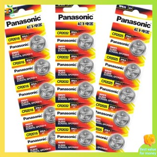 รถบังคับดริฟ รถบังคับ Panasonic CR2032 CR2025 CR2016 CR2012การควบคุมระยะไกลรถกุญแจนาฬิกา3V ปุ่มแบตเตอรี่