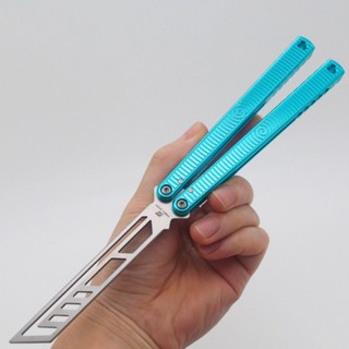 Armed Shark Kraken V3 7S 7075 วัสดุอลูมิเนียมอัลลอยด์ ที่จับคลื่น Balisong มีดผีเสื้อ