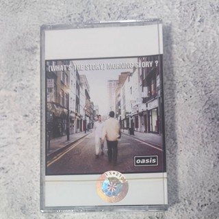 เทปคาสเซ็ต Oasis WHAT S THE STORY MORNING GLORY ของใหม่ยังไม่ได้เปิด