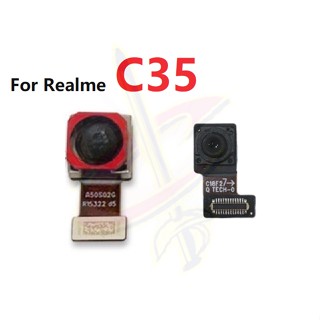 กล้องหน้า สําหรับ Realme c35 RMX3511 กล้องหลัง