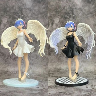 &lt; Cute and Fun &gt; ฟิกเกอร์ผู้หญิงสวย Re0 Zero-Starting Angel Rem SEGA Otaku สองมิติ สําหรับตกแต่ง