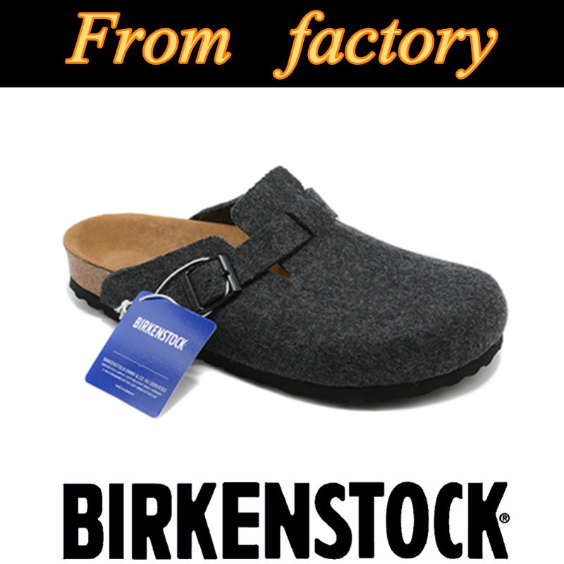 รองเท้าแตะไม้ก๊อก Birkenstock Boston