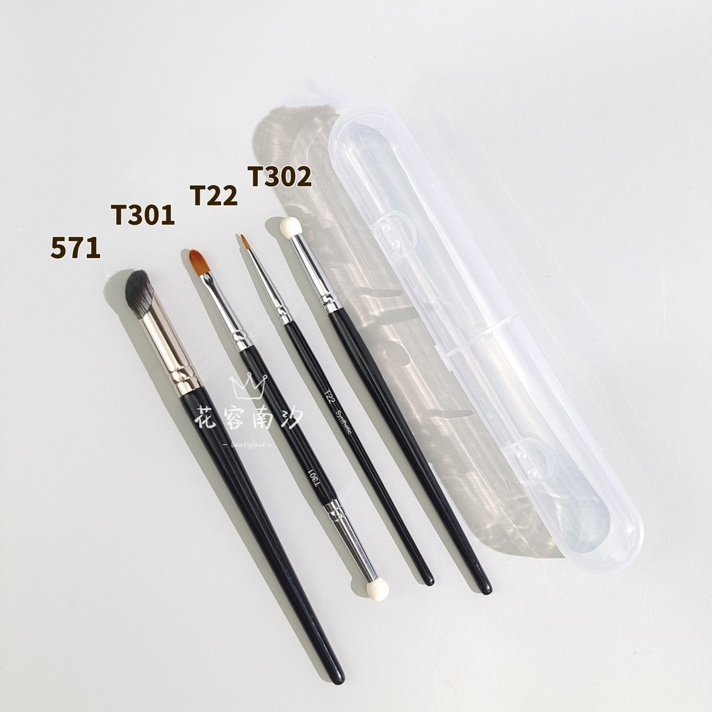 T301 T302 แปรงคอนซีลเลอร์ สองหัว หัวฟองน้ำ