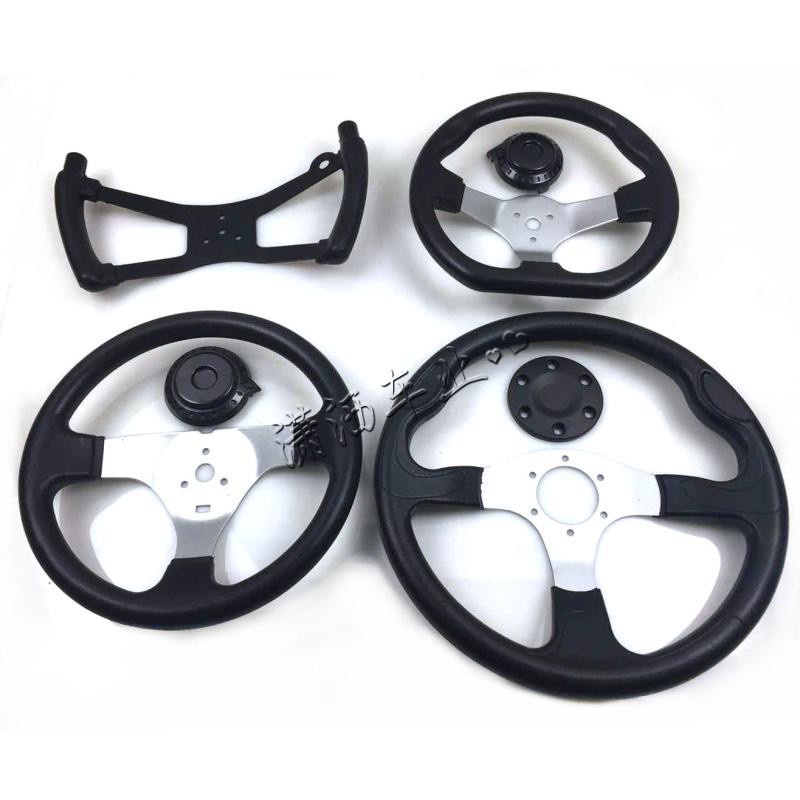 320MM Go Kart Steering Wheel DIY for Buggy Quad Bike 50cc 110cc 150cc 200cc Cargo ATV Go kart