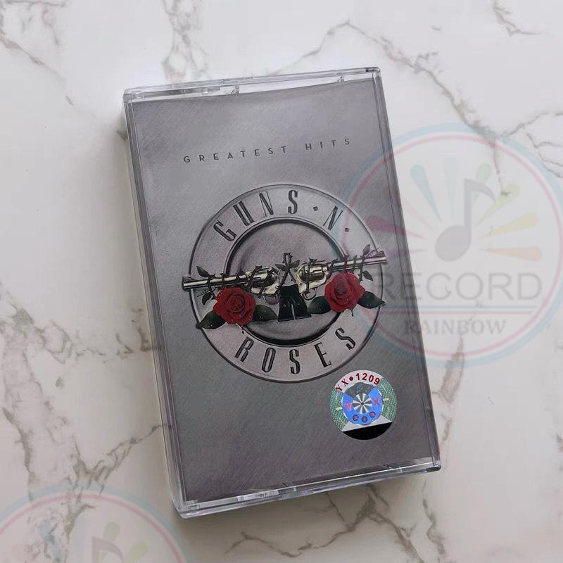 Original GunsN' Roses Greatest Hits Cassette Tape + Lyric Book Collector's Edition