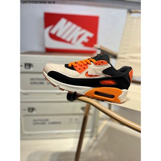 Off-white X Air MAX90 GPX Joint รองเท้าวิ่ง เบาะอากาศ ขนาดเล็ก