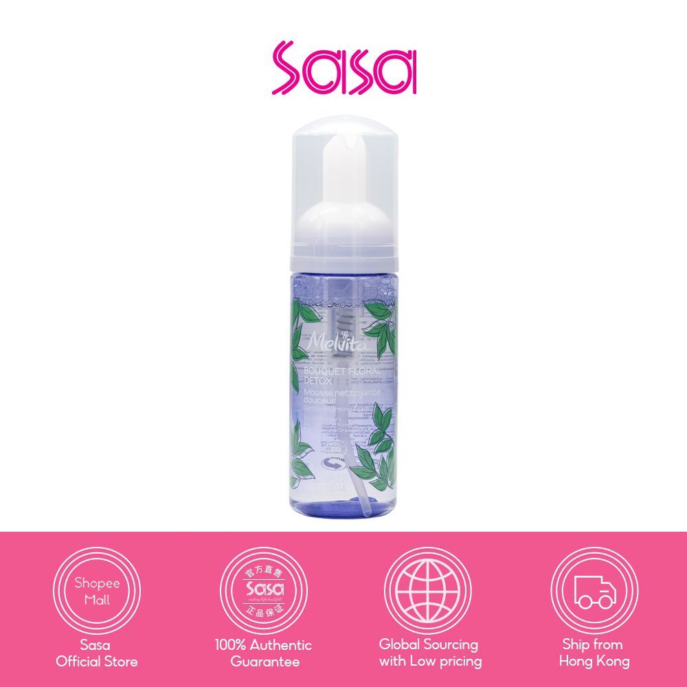 Melvita Floral Bouquet Detox Gentle Cleansing Foam 150ml