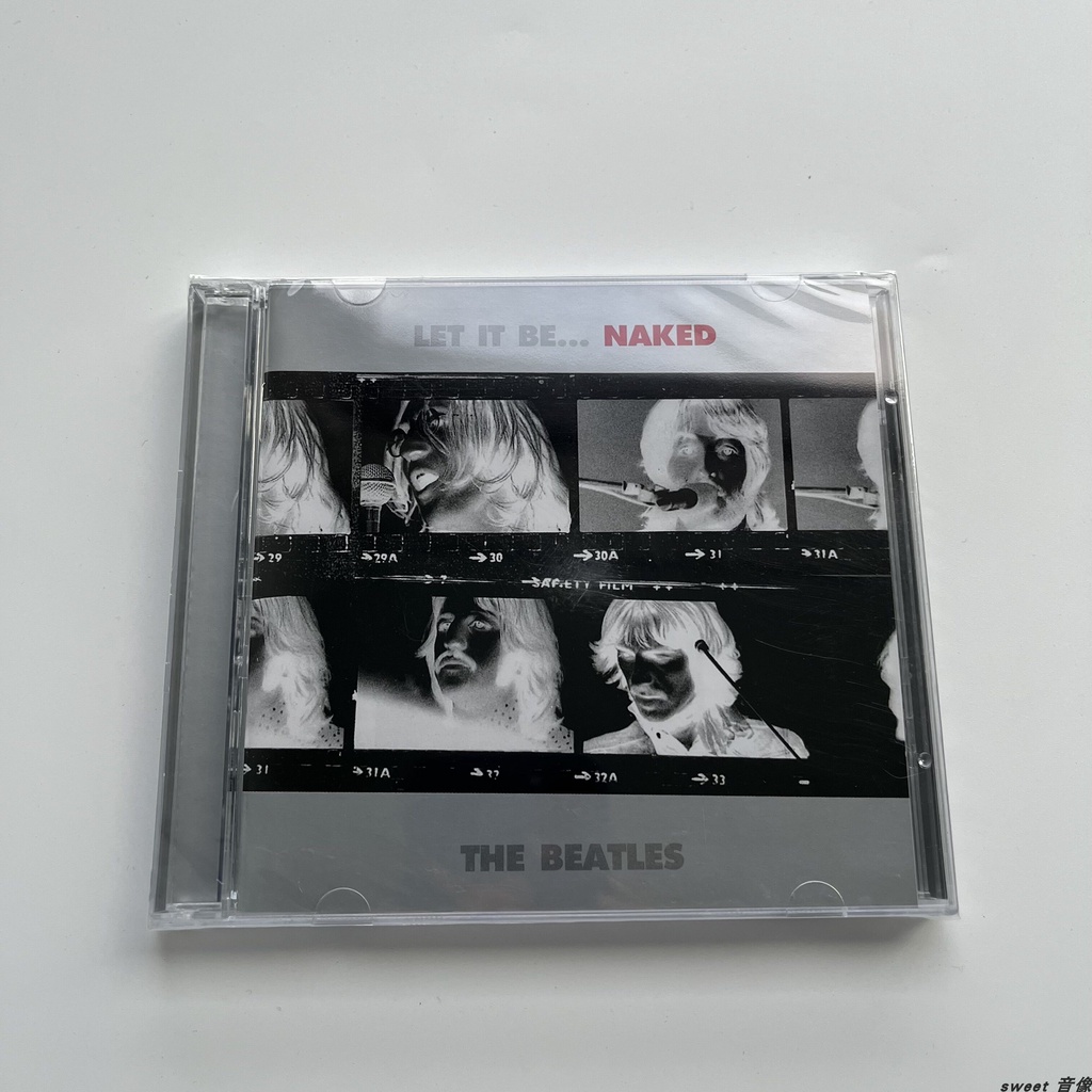 แผ่น CD เพลง The Beatles Let It Be สไตล์ยุโรป อเมริกัน อัลบั้ม Naked 2CD