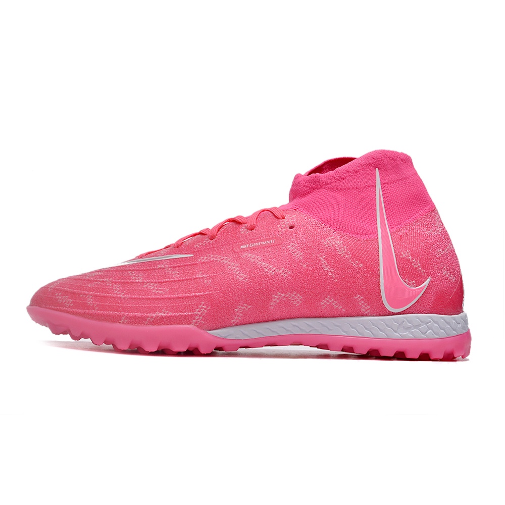 Nike Yuesha series รองเท้าฟุตบอล ผ้าถัก กันน้ํา สีชมพู สําหรับผู้ชาย ผู้หญิง