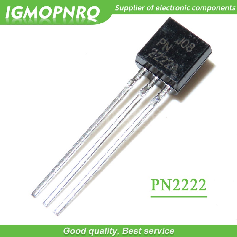 20 ชิ้น/ล็อตทรานซิสเตอร์ PN2222A PN2222 TO-92 NPN RF/ความถี่สูงขยาย HF ใหม่