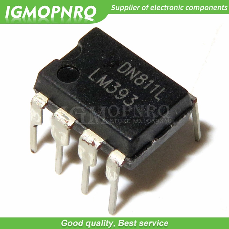 10PCS LM393P DIP8 LM393 DIP LM393N 393 DIP-8 ใหม่และ IC