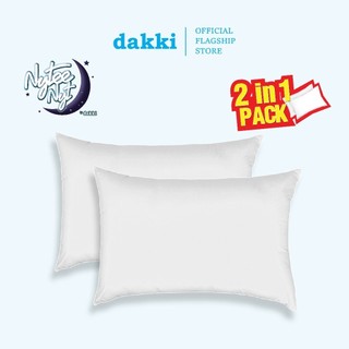 Dakki 2 in 1 Nytee nyt White 18"x28" Regular Pillow