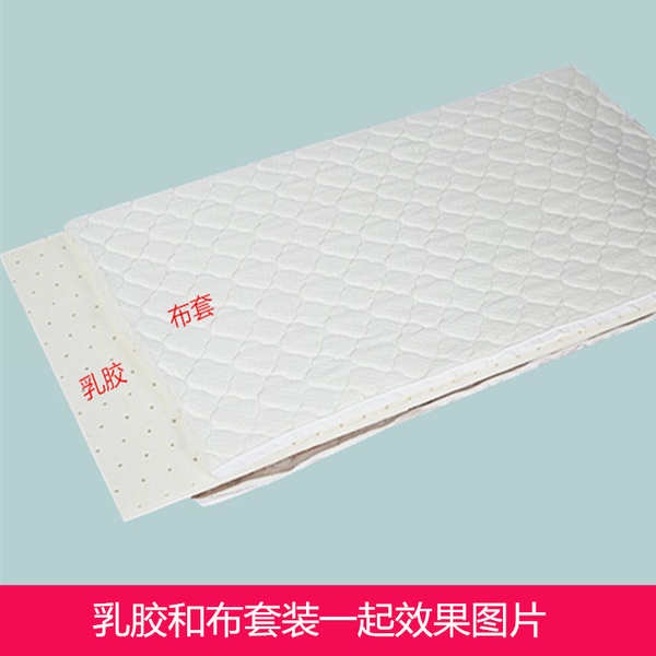 ที่นอนอนุบาล ที่นอนเด็กแรกเกิด ที่นอนยางพาราที่นอนเด็กที่เป็นมิตรกับสิ่งแวดล้อมตามธรรมชาติที่นอนเด็กอนุบาลที่นอนยางพาราถอดซักได้พับได้กำหนดเอง - รูปที่ 3