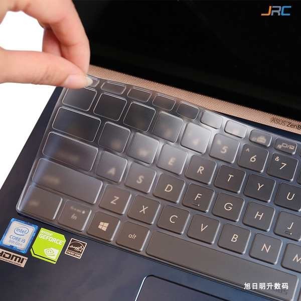 ฟิล์มกันฝุ่นติดแป้นพิมพ์ แบบบางพิเศษ สําหรับ Asus ZenBook 14 (UX433) 14 นิ้ว
