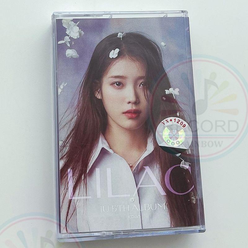 Original IU 5th Album 'LILAC' Cassette Tape + Lyric Book Collector's Edition