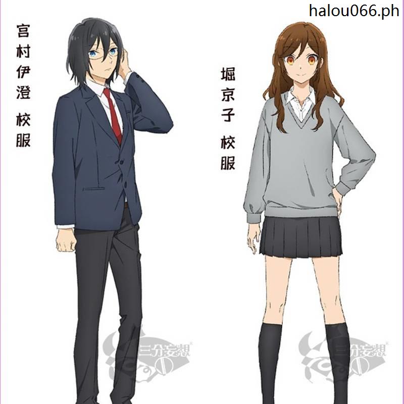 · Miyamura Icheng Hori Keiko คอสเพลย์ Hori และ Miyamura cos เสื้อผ้าอะนิเมะเครื่องแต่งกายชุดนักเรียน