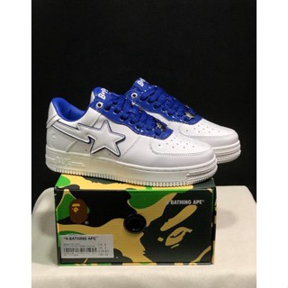 Bape Sta Air Force AF1 รองเท้าผ้าใบลําลอง สําหรับผู้ชาย และผู้หญิง