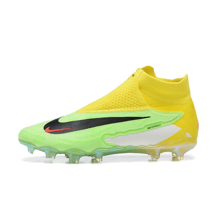 Nike Phantom GX รองเท้าฟุตบอล พื้นถัก กันน้ํา สีเหลือง
