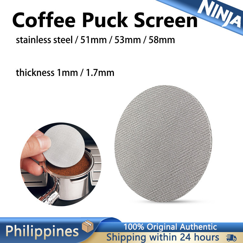51/53/58mm Coffee Puck Screen Stainless Steel Thickness 1/1.7mm Coffee Making Accessories
