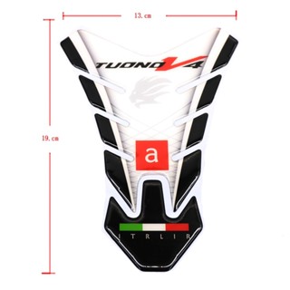 สติกเกอร์คาร์บอนไฟเบอร์ สําหรับติดตกแต่งถังน้ํามันเชื้อเพลิง Aprilia Aprilia RSV4 GPR150R 250R