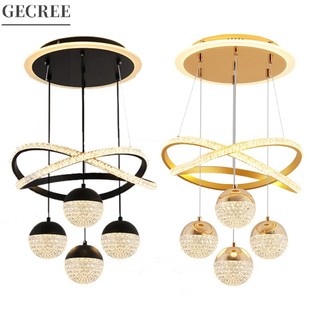 Chandelier Modern Dining Room Bedroom Lamp Decorative light Round Dining Table Bar Lamp Room Lamp