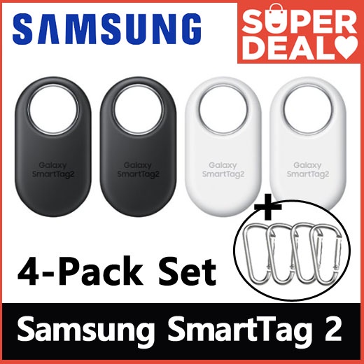 [Ready Stock]  Samsung Galaxy Smart Tag 2 UWB 4 Pack Set / EI-T5600 Location Tracker / GPS Tracker /