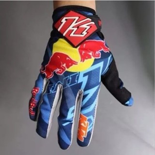 Redbull ถุงมือขี่รถจักรยานยนต์ Mtb ถุงมือขี่วิบาก ทุกฤดูกาล สําหรับทุกเพศ