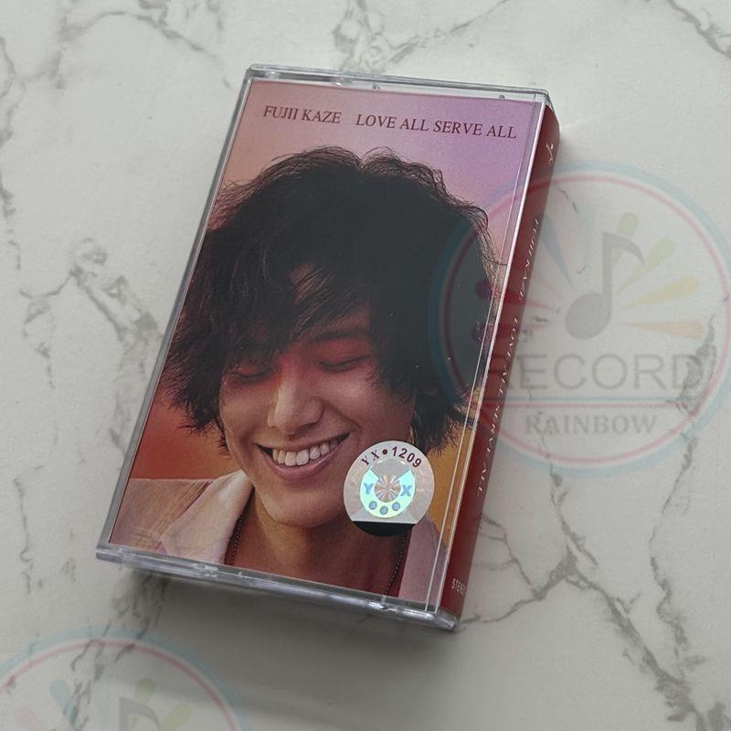 Original Fujii Kaze LOVE ALL SERVE ALL Cassette Tape + Lyric Book Collector's Edition