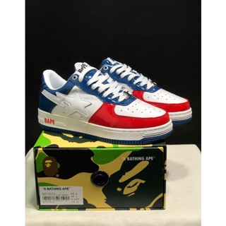 Bape Sta Air Force AF1 รองเท้าผ้าใบลําลอง สําหรับผู้ชาย และผู้หญิง