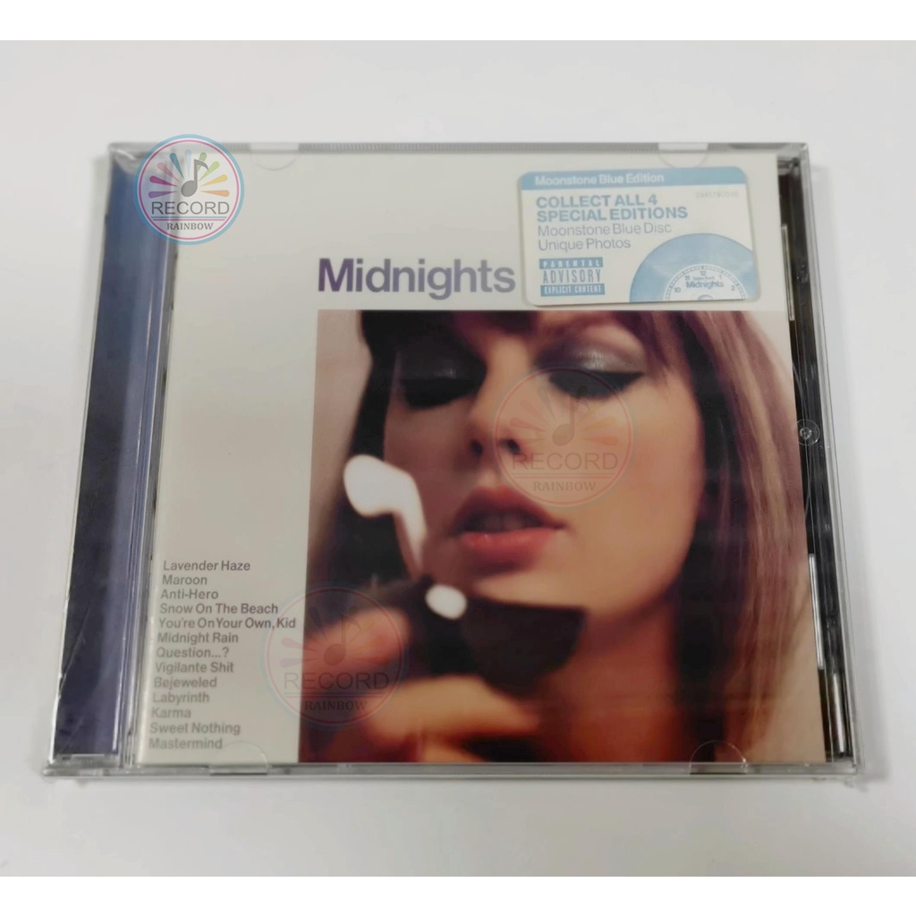 Taylor Swift - Midnights Music CD Taylor Swift Album[ปิดผนึก]ใหม่เอี่ยม