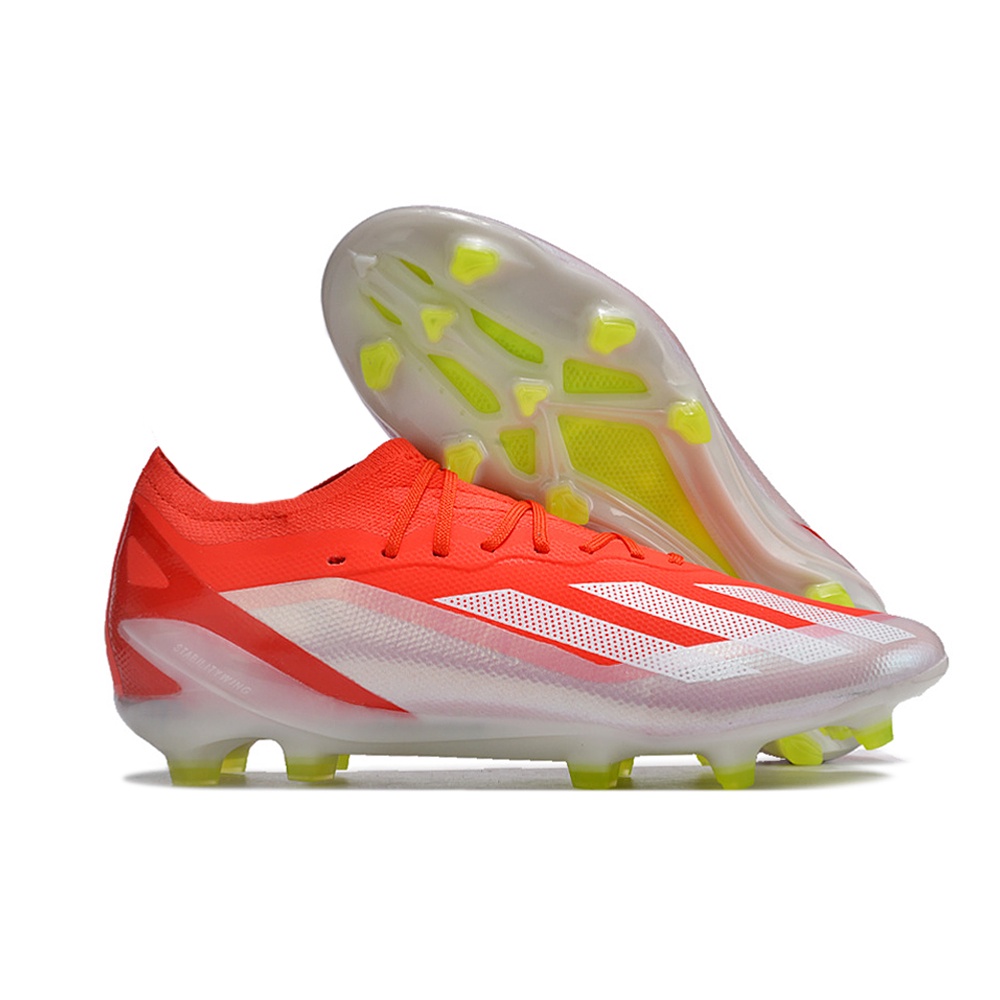 Adidas x23crazyfast.1 FG รองเท้าฟุตบอล สีแดง Eur39-45
