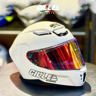 【GILLE】 FF007 KERENA Helmet Full Face for Motorcycle Revo Visor and Women With Free Clear Visor