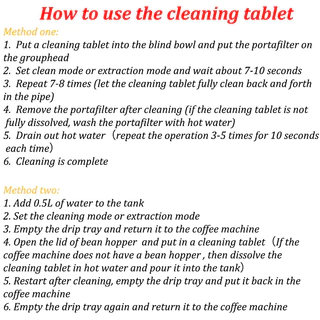 Emory Espresso Coffee Machine Special Cleaning Tablets Thermos Cup Grease Tea Scale Effervescent Tab