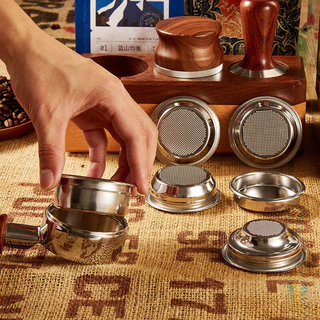 51/54/58mm Coffee Portafilter Basket 304 Stainless Steel 1/2/4 Shots Filter Basket Coffee Accessorie